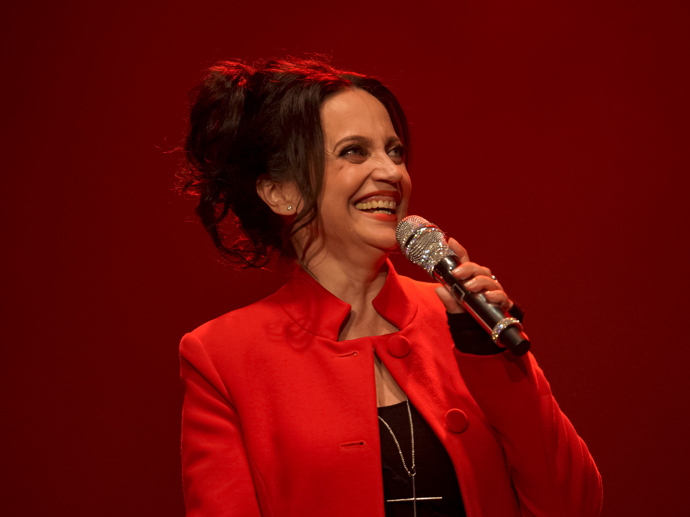 Lucie Bílá (56) je svojí havraní hřívou proslulá. 