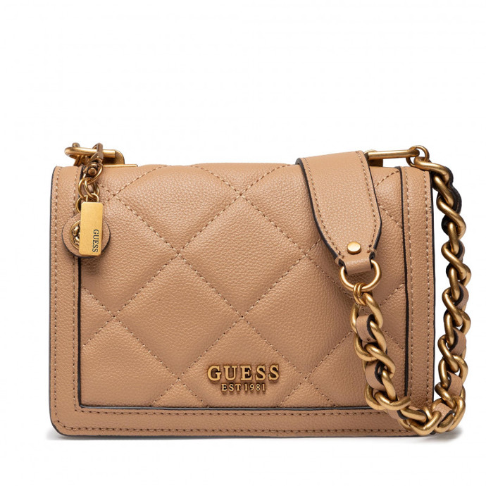 Malá světle hnědá kabelka pro všechny příležitosti. GUESS, 3596 Kč