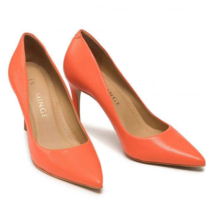 Oranžové lodičky. EVA MINGE, eObuv, 2706 Kč