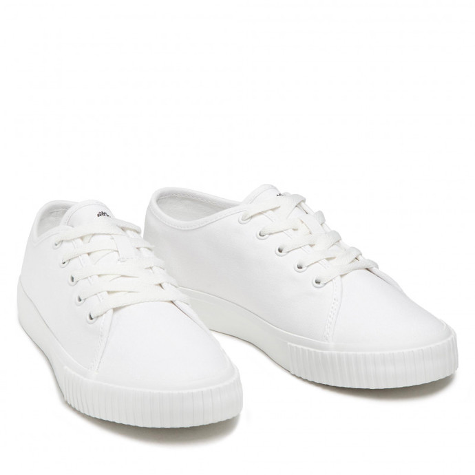 Jednoduché látkové bílé tenisky. Timberland, 1266 Kč