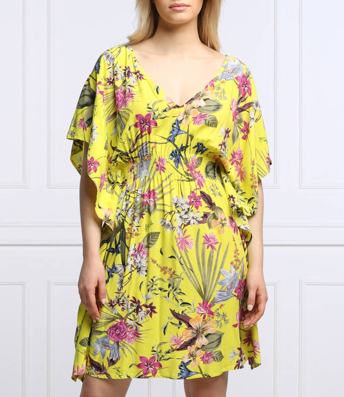 Žluté vzorované letní šaty. Liu Jo, 2599 Kč