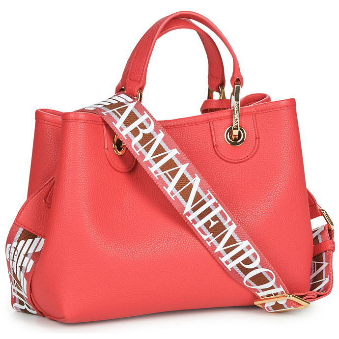 Růžovo-červená dámská kabelka. Emporio Armani, 3093 Kč