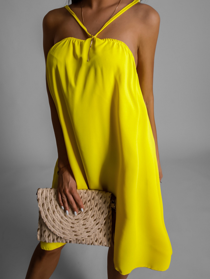 Žluté elegantní letní šaty. Erika FASHION, 470 Kč