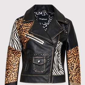 Stylová kožená bunda. Desigual, MODIVO, 7890 Kč