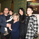 Zde celá rodina pohromadě. Chybí jen Jan Přeučil a také nejmladší Alžbětka.