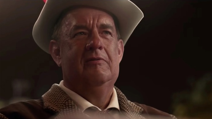 Pod zdařilou maskou Toma Parkera se ukrývá Tom Hanks. 