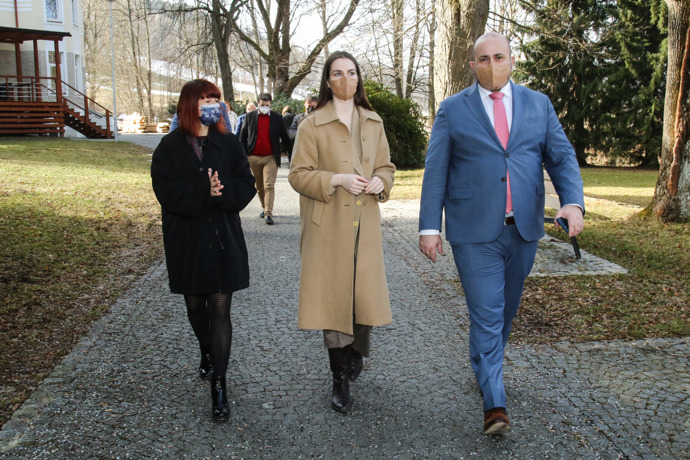 Styl Kateřiny Zemanové by se dnes dal označit za pánský.