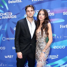 Dominique Alagia a její přítel Honza Michálek.