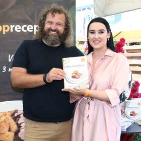 Besky pokřtila novou kuchařku společně s Josefem Maršálkem.