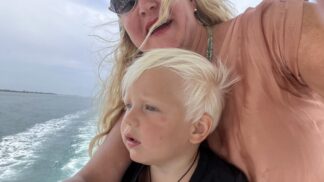 Vendula Pizingerová na dovolené