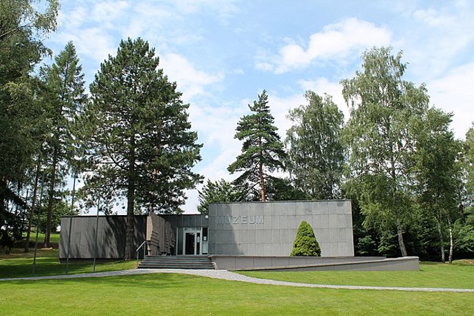 ...a muzeum, které navrhl architekt Ladislav Žák