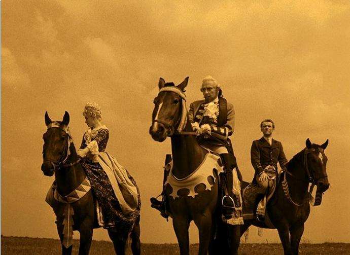 Přestože se zde setkávají různé časové roviny, děj filmu Baron Prášil se odehrává hlavně v 18. století.