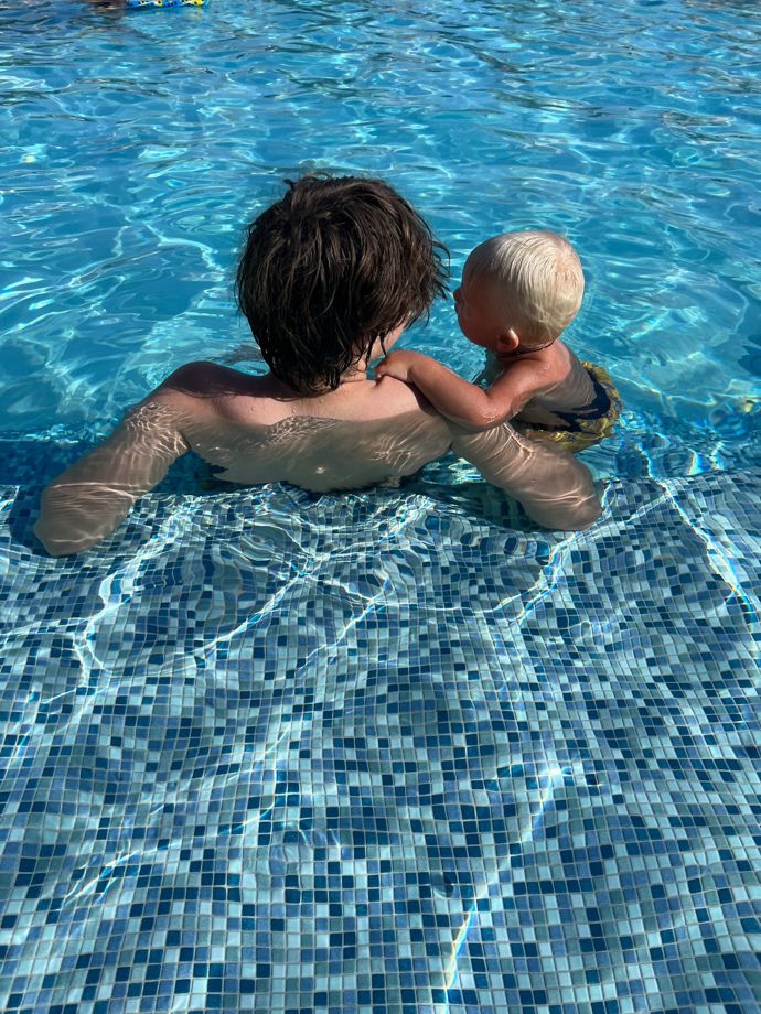 Velkej a maláj brácha, Kuba a Pepa.