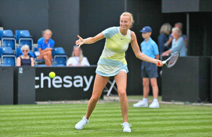 Petra Kvitová je dvojnásobná vítězka Wimbledonu, kde letos bohužel vypadla ve třetím kole. 