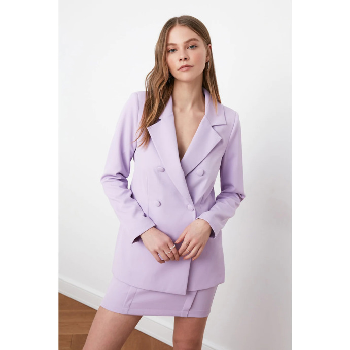 Dámské fialové sako Trendyol. BezvaSport, 749 Kč