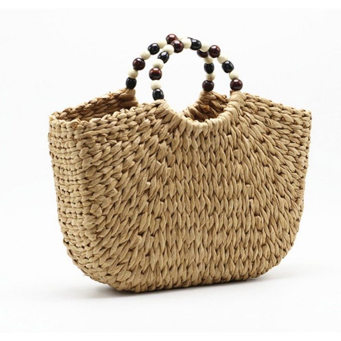 Hnědá proutěná kabelka. Carla, MALL, 649 Kč