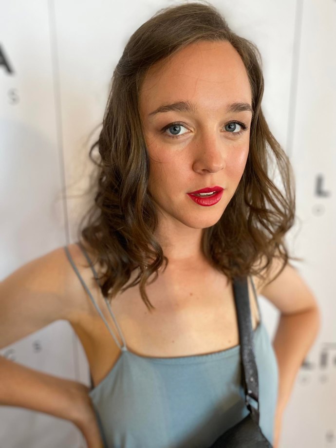 Takto vypadala herečka Denisa Barešová poté, co ji nalíčili a učesali profesionálové v kadeřnickém salónu v Grandhotelu Pupp.