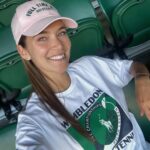 Modelka se těšila na tenistu Rafaela Nadala, ale nakonec se musela spokojit s mužskou čtyřhrou.