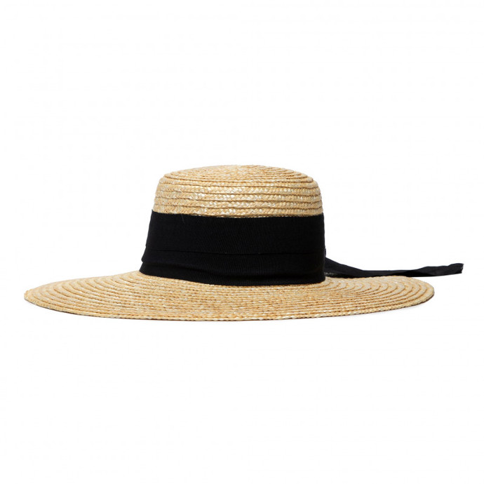 Velký slaměný klobouk s mašlí. ACCCESSORIES, eObuv, 649 Kč