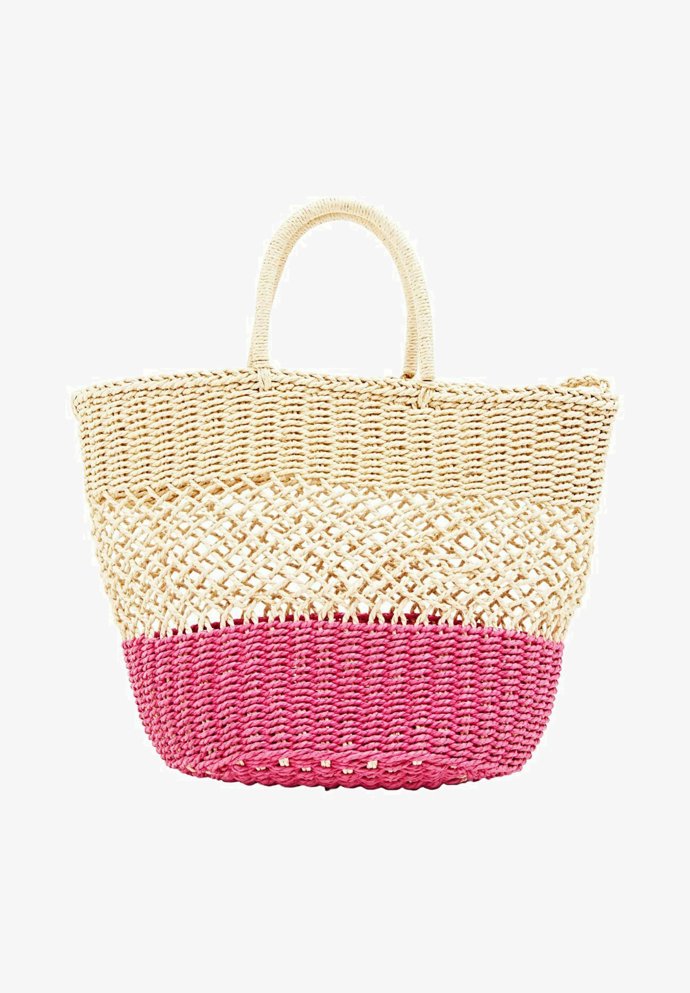 Velká růžovo-béžová kabelka. Esprit, 1105 Kč