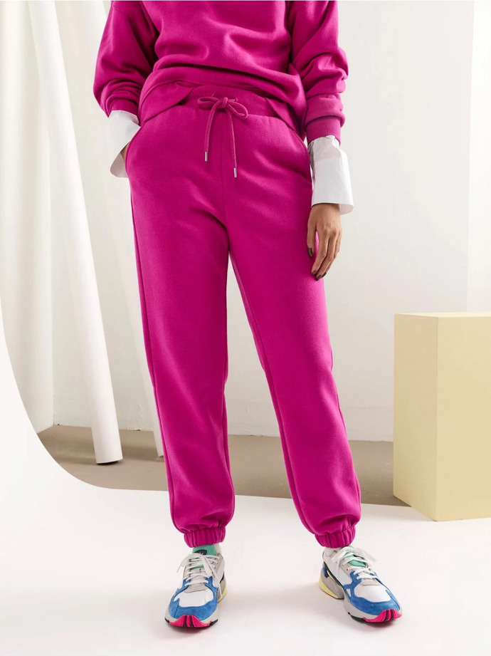 Dámské růžové tepláky. Lindex, 450 Kč