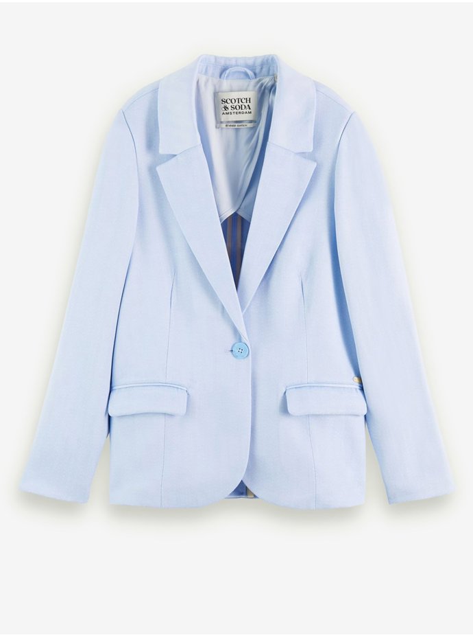 Světle modré dámské sako Scotch & Soda. ZOOT, 3080 Kč