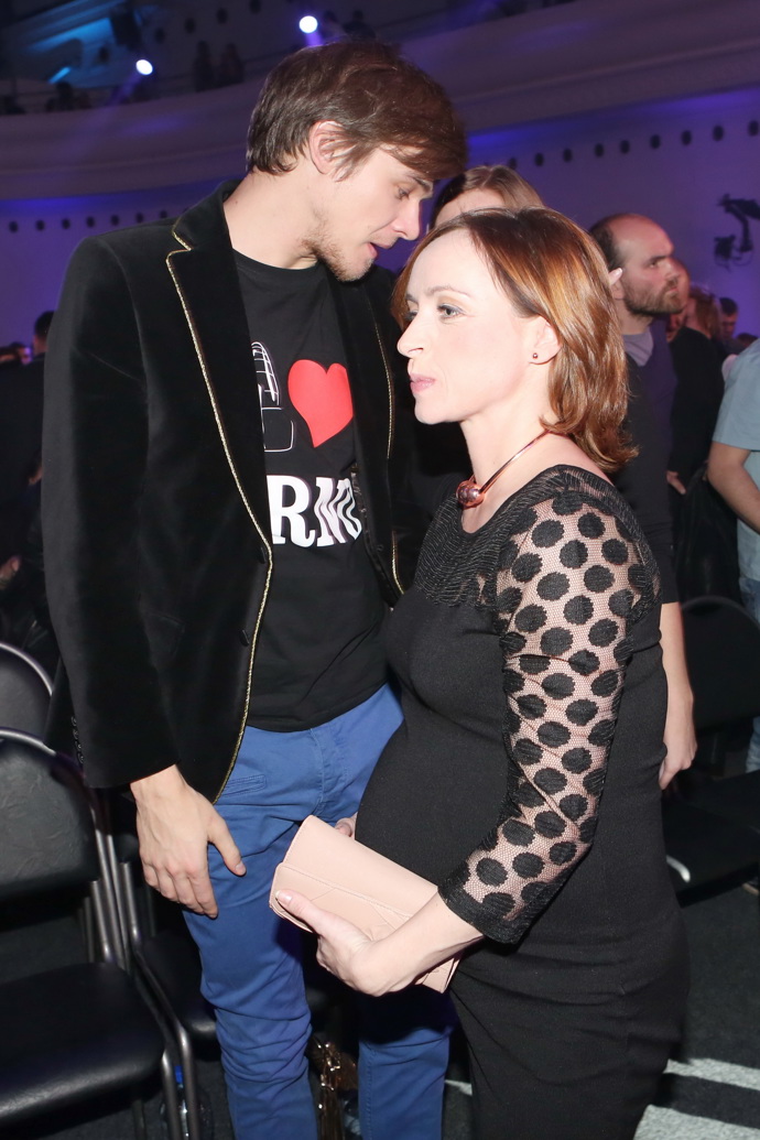 Tatiana Dyková v době, kdy byla s manželem v jiném stavu.