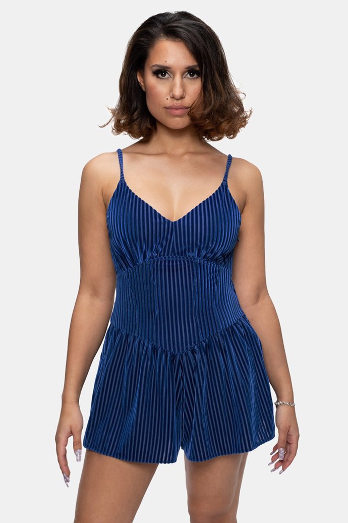 Dámské elegantní modré pyžamo. ASTRATEX, 669 Kč. 