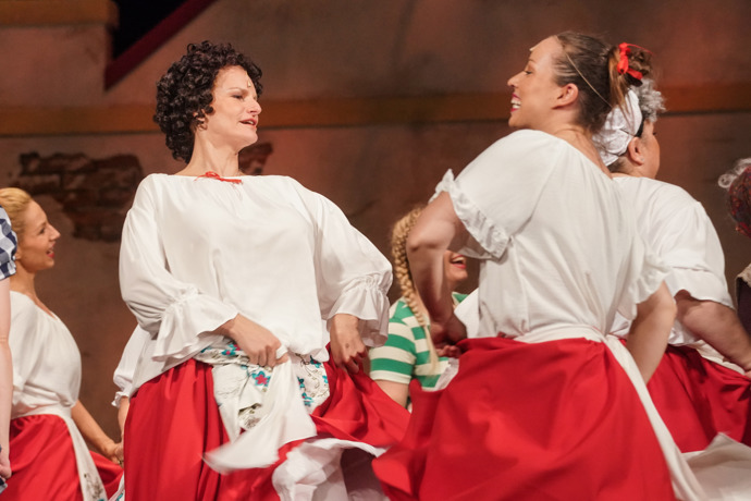 Tanec pochopitelně v muzikálu nesmí chybět.