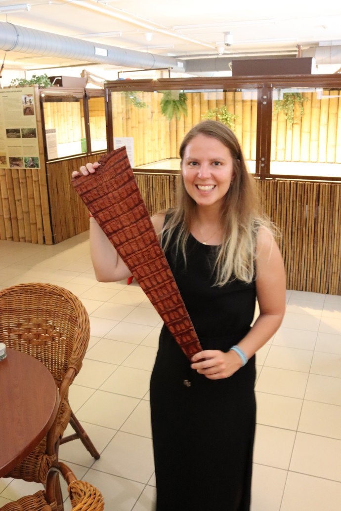 Krokodýlí kůže je drahé a luxusní zboží. Z těchto pražských krokodýlů ale kabelky určitě dělat nebudou.