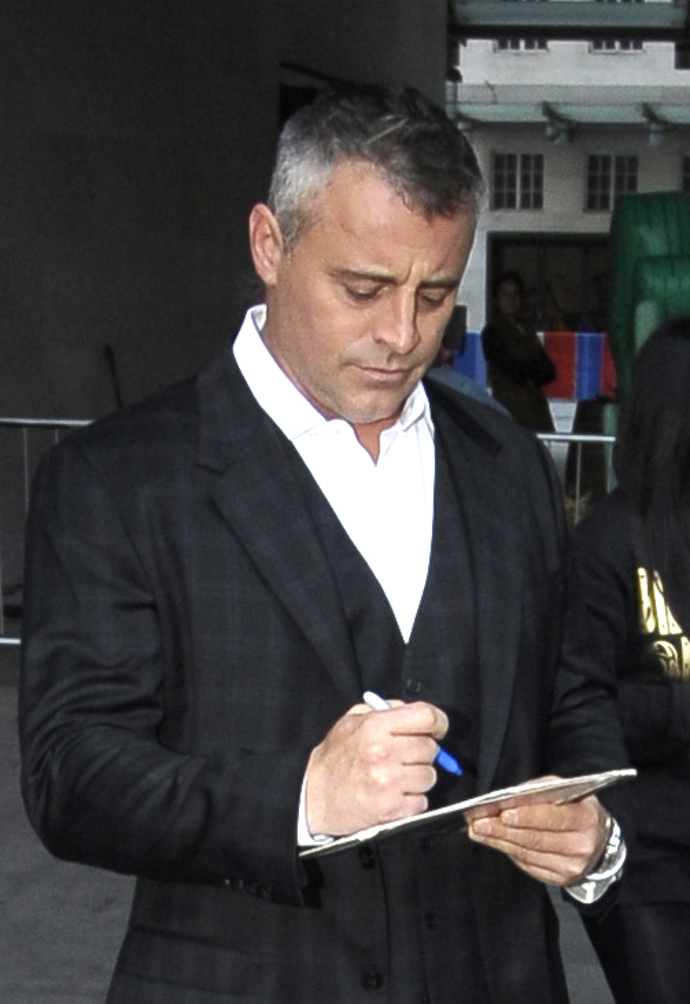 Matt LeBlanc je dodnes velmi pokorný a rád se podepisuje fanouškům. Tvrdí, že herectví bere jako každou jinou práci a sláva mu díky tomu nikdy nestoupne do hlavy.