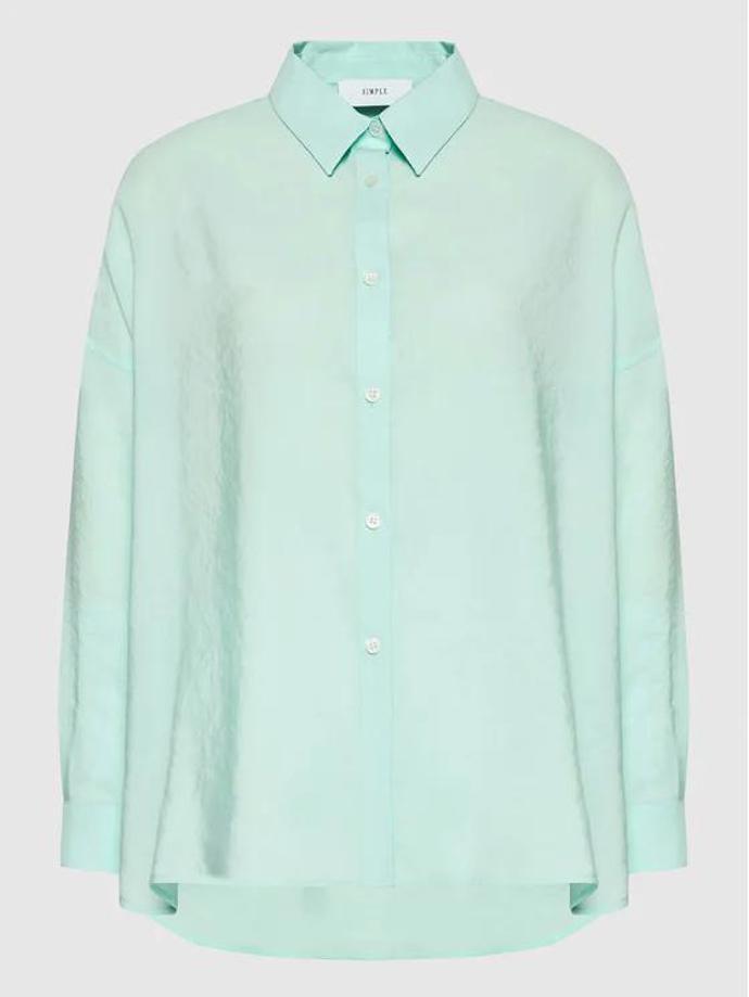 Bledě modrá košile SIMPLE. MODIVO, 680 Kč