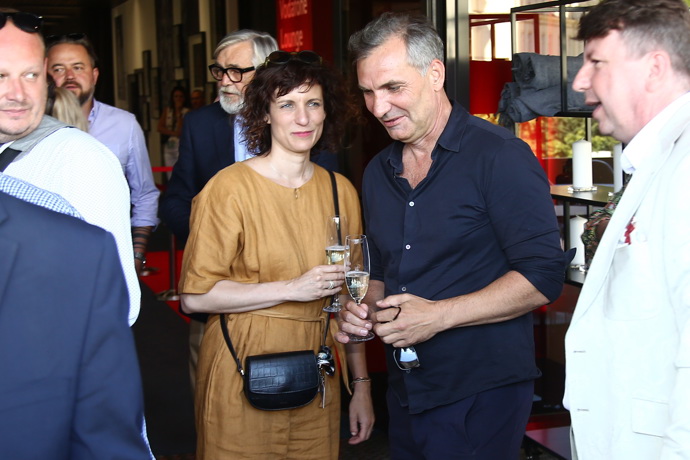 Na události nechyběl Jiří Macháček s manželkou.