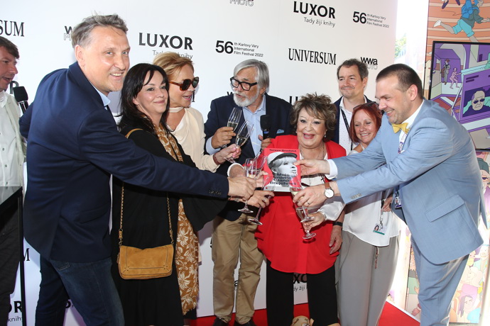 Slavnostní křest knihy Moje máma Jana Brejchová.