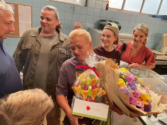 Pavla o chystané oslavě nevěděla, a tak ji dojala k slzám.