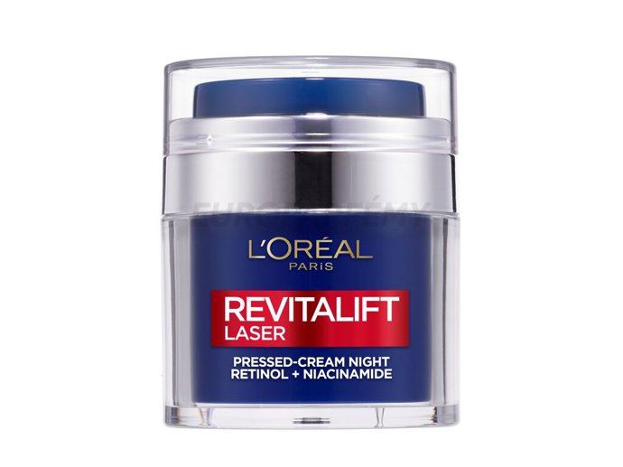 Revoluční duo retinolu a niacinamidu v nočním krému L'Oréal Paris. Europarfémy, 378 Kč