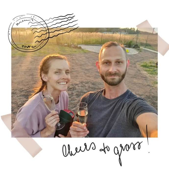 Gabriela s manželem Filipem Laškem.