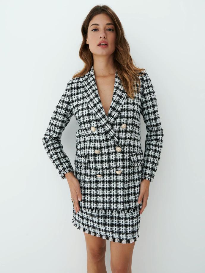 Tvídová bunda. MOHITO, 1499 Kč