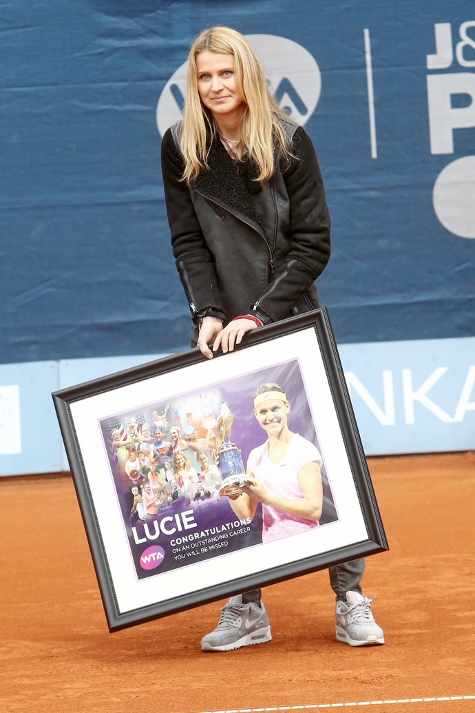 Lucie Šafářová ukončila tenisovou kariéru v roce 2019 a pochopitelně se to neobešlo bez emocí.