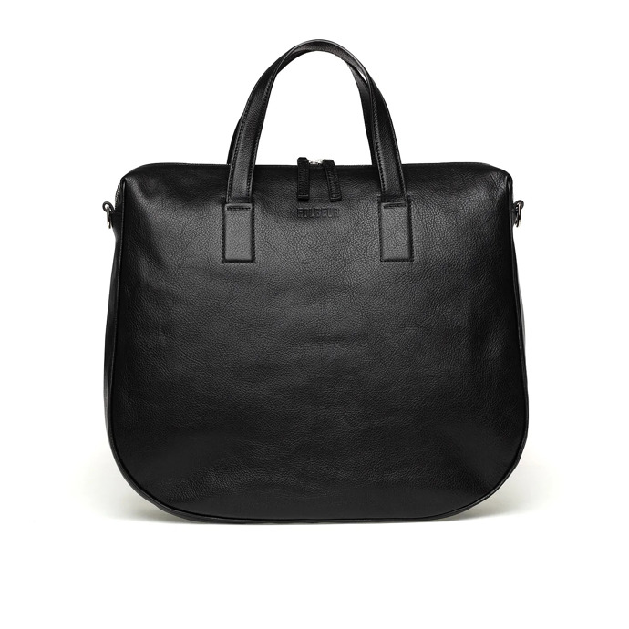 Černá kožená kabelka. Folbeur, 15 700 Kč