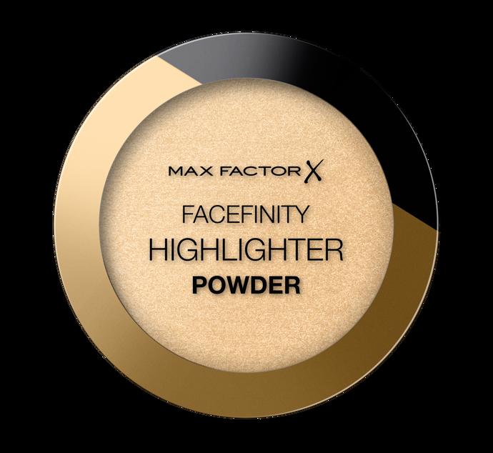 Pudrový rozjasňovač Facefinity dodá vaší pleti lichotivý a zářivě oslnivý vzhled. Max Factor, 399 Kč. 