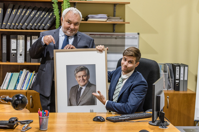 Kateřinu Ujfaluši, Žofku, by lákalo také kafíčko se starostou Ulice, kterého hraje Ondřej Havel. 