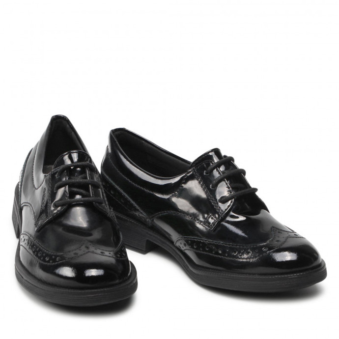 Černé dámské polobotky. GEOX, 2244 Kč