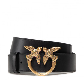 Dámský černý pásek. PINKO, 2500 Kč