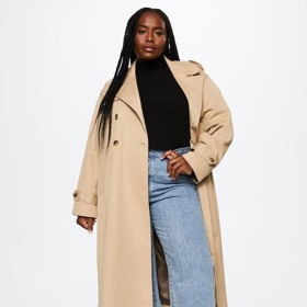 Přechodný kabát. MANGO, 1999 Kč