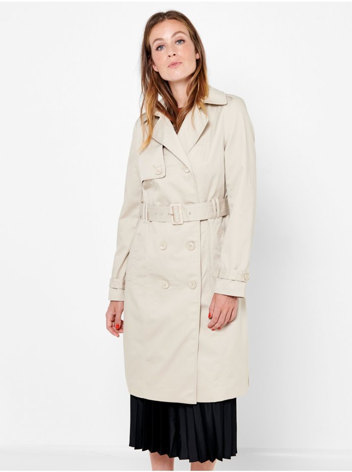 Béžový trenčkot CAMAÏEU. ZOOT, 929 Kč