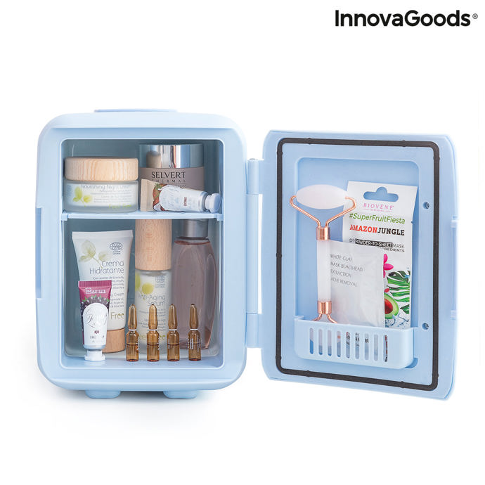 Mini lednice pro péči o pleť a make-up InnovaGoods, 55 euro. 
