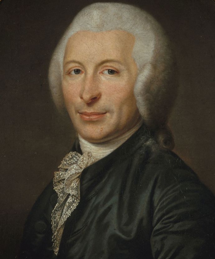 Joseph Ignace Guillotin (1738-1814), muž, který prosadil gilotinu, která také nese jeho jméno.
