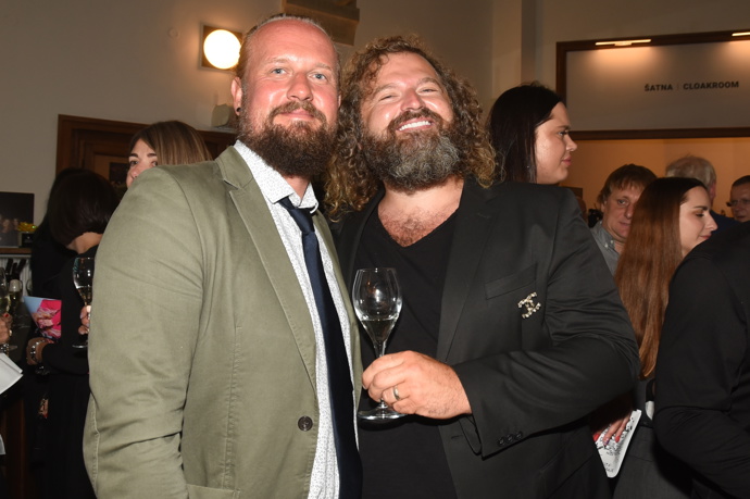 Cukrář Josef Maršálek se skvěle bavil s přítelem Petrem.