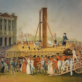 ... i jeho ženu Marii Antoinettu.